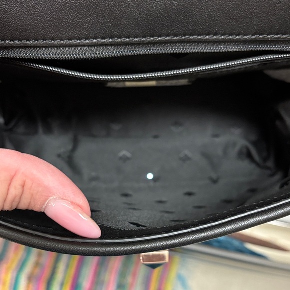 Kate Spade White and Black Polka Dot Shoulder Bag - Picture 5 of 10